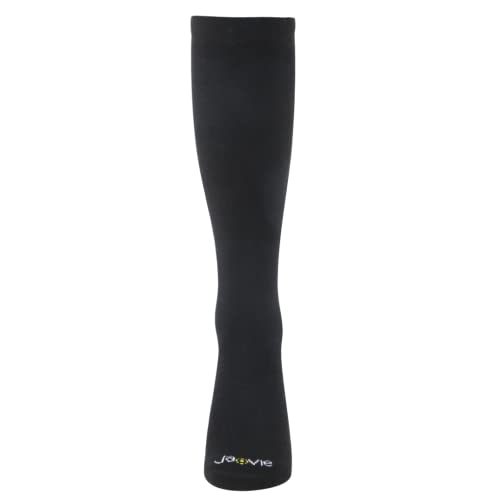 Image of ja vie Ultra Warm Merino Wool Compression Socks for Men & Women Cushion Crew Socks for Running Cycling Travel (15-20mmHg)