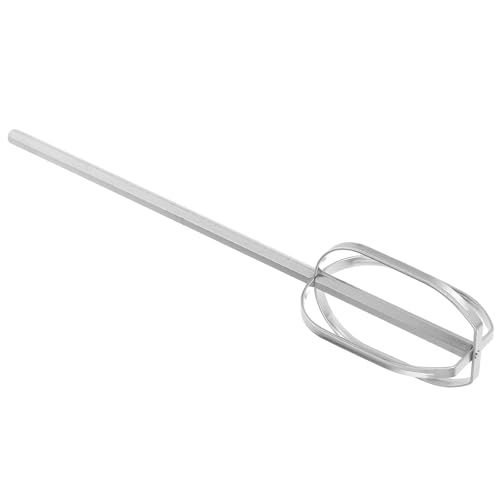 NUOBESTY Batidor de Mano Eléctrico de Acero Inoxidable, Accesorio Extendido para Batidora de Carne Eléctrica, Repuesto para Batidoras de Cocina, Mezclador Profesional para Masa y Carne,