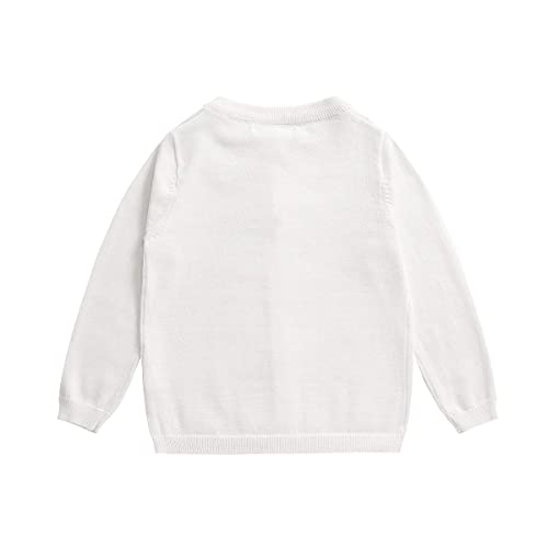 Little Girl Knit Cardigan Sweater - Toddler Button Down School Uniforms Cardigan2