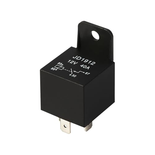 Relé automotriz 12V 40A JD2912 de 4 pines normalmente abierto para la gestión de corriente