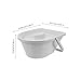 FOMIYES Portable Toilet Chamber Pot Lid for Adults Lightweight Household Spittoon for Indoor Use Easy to Clean Wear-Resistant Plastic for Disabled and Elderly