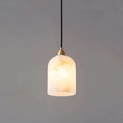 Luminaire suspendu marbre salon et éclairage de salle à manger E27