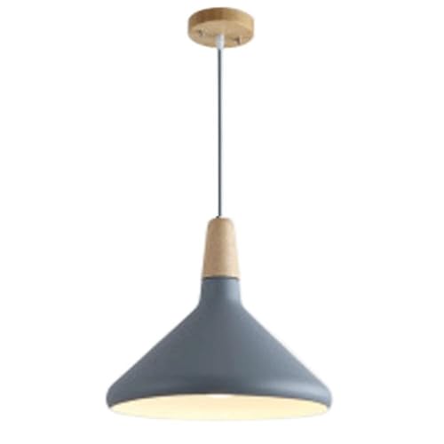Lustre moderne gris pour îlot de cuisine et éclairage de bar