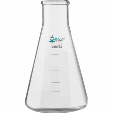 USA Lab 5000ML Erlenmeyer Flask Borosilicate 3.3 - USAlab