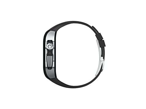 Boîtier carbone Apple Watch 44mm antichoc sangle