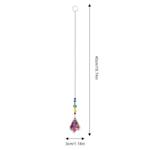 Pingente de Colorido | Pingente de reflexivo para jardim solar,Decoração de espelho retrovisor para