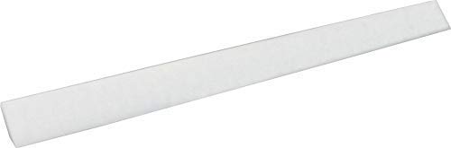 TRIUSO Patentierte Gleitkante für 80 cm Schneeschieber (80SWG) - Kunststoff, Weiß, Flachschaufel