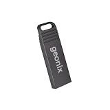 Geonix Pendrive I USB 2.0 I Keyring Design I Lightweight I Variant 4GB I 5 Years Warranty (Black)