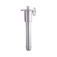 Maniglia In Acciaio Inox Con Sgancio Rapido E Perno Scorrevole 5/10 Mm - Nuovo