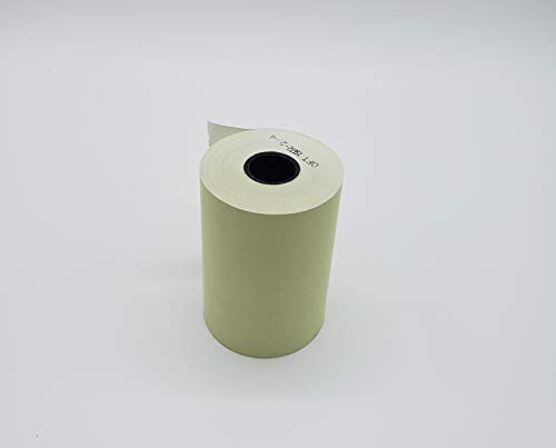 Bobina Térmica Amarela 57mm x 18 metros - Caixa c/ 56 rolos