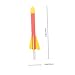 Yardwe DIY Foam Rockets Toys Boys and Girls Toy Rocket Sprinkler for Boys and Girls Educational Random Color