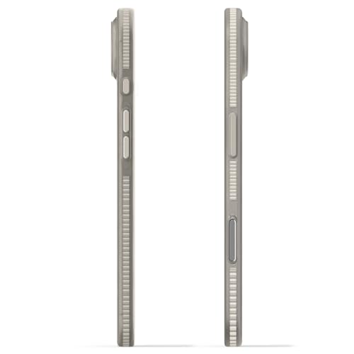 Image of GRIPP Slimfit Case Compatible with Mag-Safe for iPhone Air | Ultra-Thin, Corrugated Design, Matte Frosted Finish, Raised Edges, Anti-Scratch, Sleek & Lightweight Back Cover - Grey