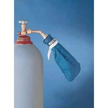 Junior Dry Ice Maker: Collection Bag, Clamp, and Plastic Cone