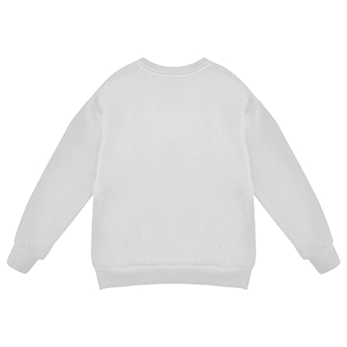 White Boy Girl Sweatshirt Toddler Crewneck Pullover Sweater Long Sleeve Fall Winter Clothes2