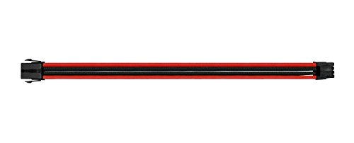 Thermaltake AC-033-CN1NAN-A1 Set di Cavi Modulari con Maniche, Nero/Rosso