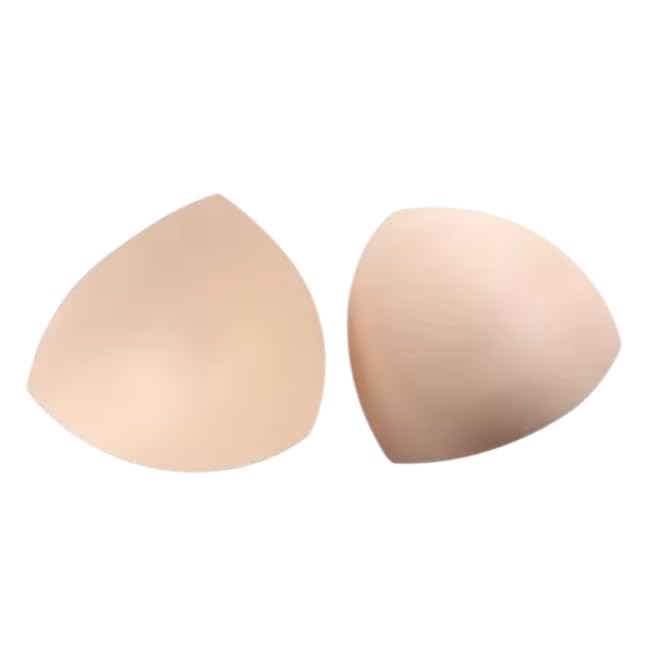 Triangle Shape Bra Cups for Women – Soft Lightweight Padding Inserts – Sew-in or Removable Bra Pads-image-46