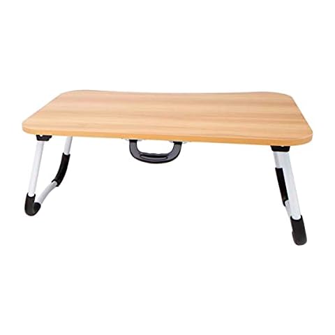 thesecrethome.es - Bandeja plegable para cama y portátil (60 x 40 x 27 cm) (Natural) Cover