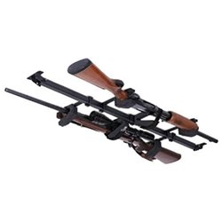 Big Sky SBR-2G -Two Gun Telescoping Rack For Flat Roll Bar UTV's