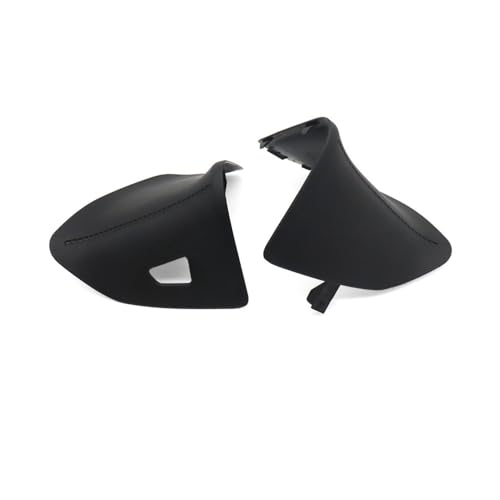 Cuidado del carenado delantero TMAX 530 con tapa de caja de herramientas negra mate de moto