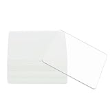 QUARKZMAN 50Stück Doppelseitige Klebepunkte 236" Klare Entfernbare Klebepunkte Runde Klebepunkte Für Festdekoration Bilder