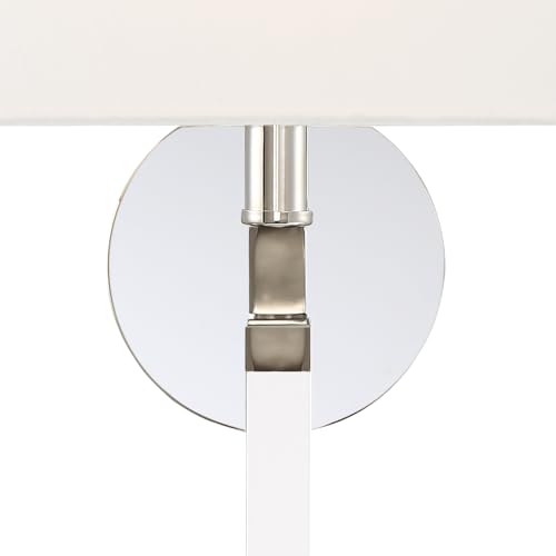 Image of Crystorama Renee 10'' Polished Nickel Sconce