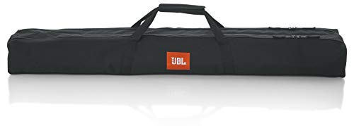 Jbl Bags Standard Speaker Stand Set With Adjustable Height And Dual Diameter Pole; Includes (2) Speaker Stands And Carry Bag (Jblspkstmaset), Black #TOP5