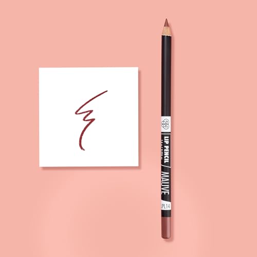Image of PAC Lip Pencil 14 Mauve | Creamy Non Drying Longwear Formula | Intense Pigment | Matte Finish