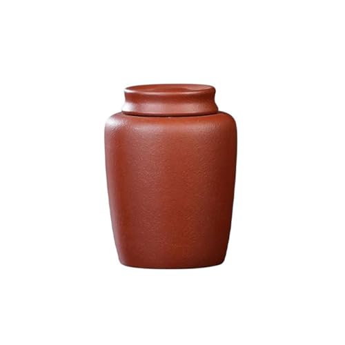 Mini Lata de té, Lata portátil de Arcilla Morada sellada para Viaje, Ideal para Cocina