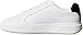 Calvin Klein Sneaker con Suela Cupsole Hombre Chunky Laceup de Piel, Blanco (Bright White/Black), 46