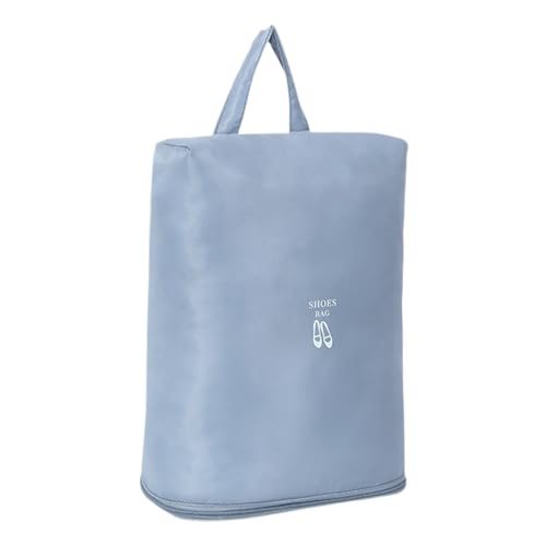 Krmoau Borsa per scarpe, impermeabile, con grande capacità, per viaggi, palestra, armadietto sportivo, uso sportivo, blu, vedi descrizione, Vedi descrizione