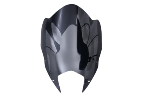 avdb-Moto Bulle/Saute Vent Compatible avec Yamaha FZ8S / FZS 800 FAZER 2012-2015 en Polycarbonate (Noire)