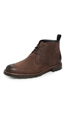 Cole Haan Mens Roundhill Grand Chukka Boots Dark Chocolate Nubuck Waterproof 7-M US