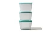 Original Tupperware TUPPERWARE Kühlschrank System 300 ml hellblau (3) Frische-System Dose Frischling