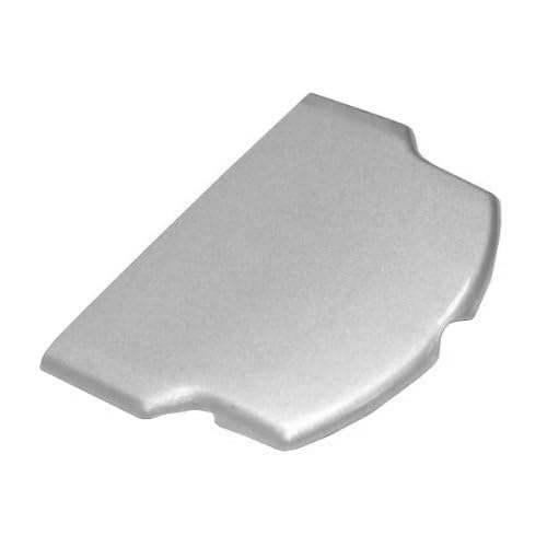 Image of OSTENT Battery Protector Cover Door Repair Parts Replacement for Sony PSP 2000 /3000 Color Silver