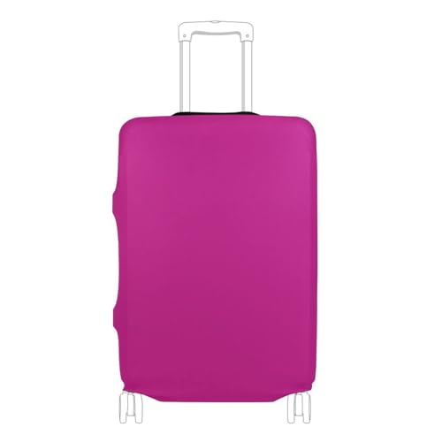 Joisal Medium Violet Red Cover for Luggage Fit 18-32 Inch Luggage Covers Tsa Approved Stretch Luggage Accessories for Travel