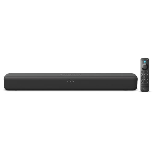 Image of Amazon Fire TV Soundbar with Alexa Voice Remote Pro