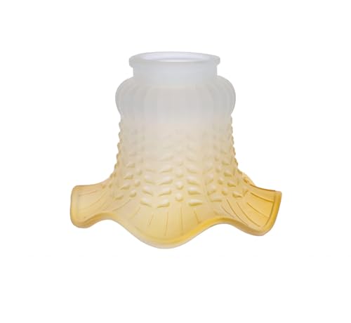 Campanella Paralume Vetro di ricambio per lampade e lampadari In ferro ed ottone