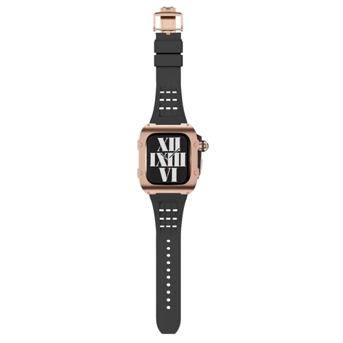 Kit modification Apple Watch titane agate : l'expression du style horloger
