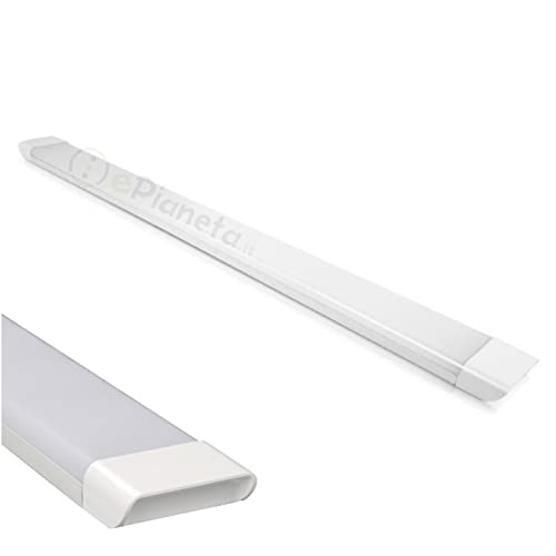Soluzione ideale per illuminare negozi, garage, depositi, uffici e case, risparmiando ben oltre l'80% di consumo elettrico, rispetto ai neon tradizionali.