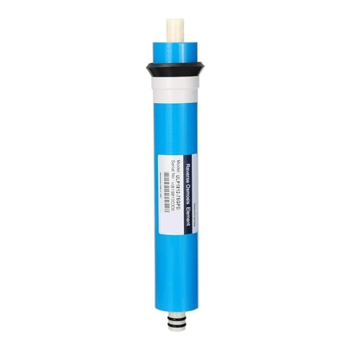 sistema de filtro de agua, Sistema de filtro de agua de repuesto for carcasa de membrana RO de ósmosis inversa for cocina y hogar, purificador de agua 50 75 100 125 400 GPD (Color : 1812 75G)