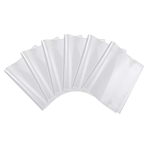 Protège Cahier, Livre Protection Film, Protège Cahier Transparent, Etui De Protection Transparent, Couvertures De Cahier Transparent, Pour Lécole, La Maison, Le Bureau, Le Cahier, Le Livre, 6 Pièces Cover