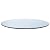 48" Inch Round 1/2" Thick Clear Glass Table Top with beveled Edge and Tempered Glass, Replacement Glass Table Top, Great for dining tables, end tables, and outdoor patio table tops or table protector.