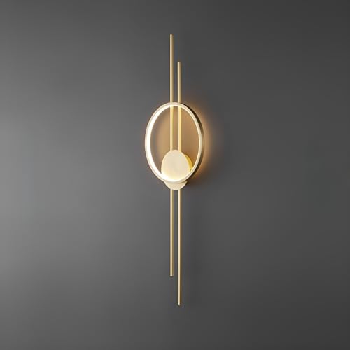 Image of FILLISKA Led Wall Highlighter Light, 3-in-1 Colour Changing, Luxurious Wall Decor (12 Watt Acoustic Gold)