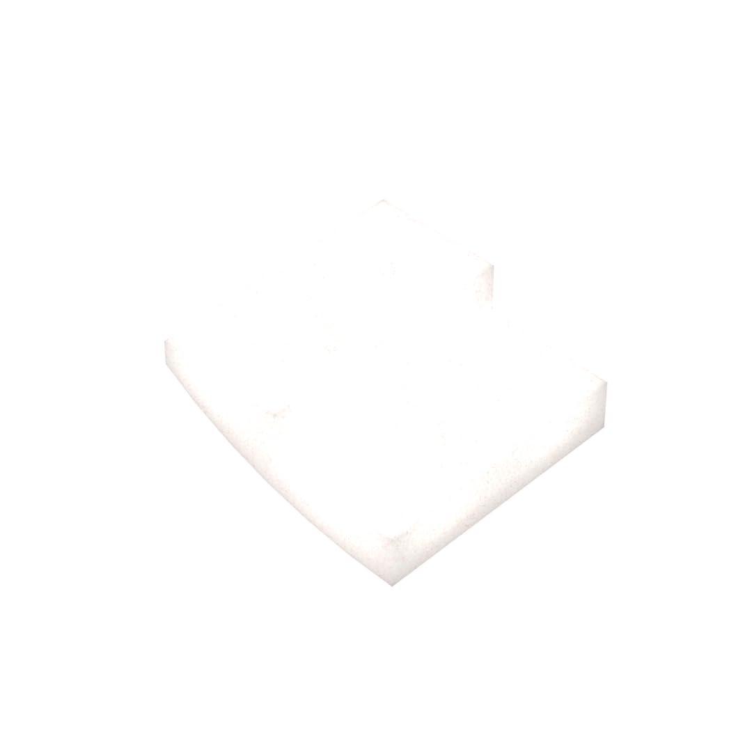 XYEIUGO 32803 Arched Brick Slope Curved 2x2 Inverted, Milky White, 50 PCS — image 1