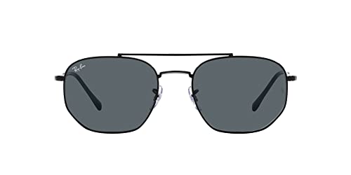 Image of Ray-Ban Unisex Sunglasses Gold Frame, Brown Lenses, 54MM
