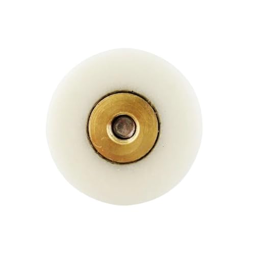 Roulettes excentriques en nylon de 28 mm avec roulement plat pour douche