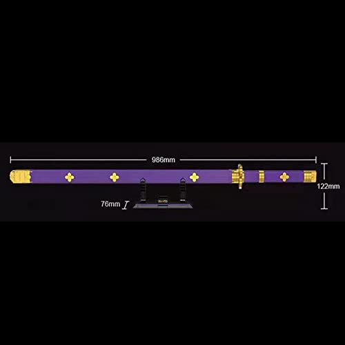 Ninja Weapons Modellbausatz Bauspielzeug 790 Teile Klemmbausteine Spielzeugschwert Sunwheel Sword Mit Schwertständer… – Bild 7