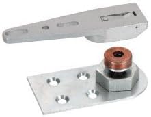 CRL CRL8010ADJ Adjustable End-Load Floor Mount Bottom Pivot Set