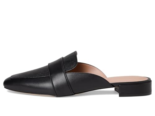 Cole Haan Cole Haan Women's Pasha Mules, Black Leather/Lizard, 9-B US