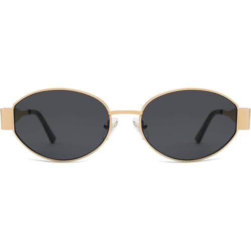 Image of sunglasses for women stylish Trandy Shape And Metal Frame LA8802
